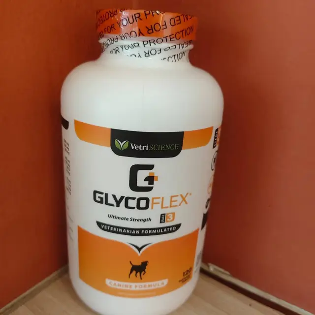 一罐 VetriSCIENCE GlycoFlex 3 狗狗关节保健片