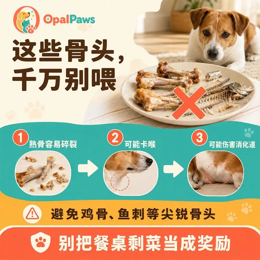 Opal Paws 图文：这些骨头千万别喂